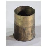 Vtg Small Brass Shell 4" Tall 2ï¿½" Wide