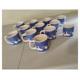 Vintage goose mugs.12 total