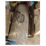 Disston My Buddy metal tool box with contents