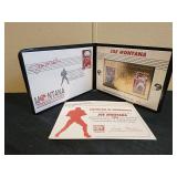 Limited Edition Joe Montana NFL Gold Stamp with
