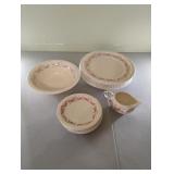 Vintage Royal Gadroon-Bridal Rose dishware. 14
