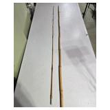 Vintage 2-Piece Bamboo Fishing Rod