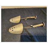 Vintage metal shoe stretchers