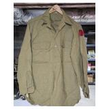 US Army 7th Infantry Officers Wool Field Jacket &