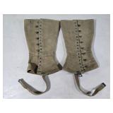 WW2 Canvas Leggings / Gaiters