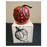 Apple Paperweight 3" tall