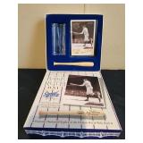 The Babe Ruth mini Hardwood Bat and Card 1995