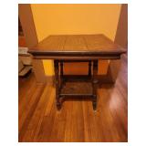 24x27x24 vintage wooden table
