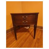 20x24x27 mahogany vintage side table