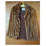 Vintage ladies L.R. Fox fur vest