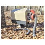 Pull Behind Leaf Vacuum (has compression)