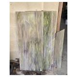 4ï¿½ Pieces Stained Glass 36"x 14?" each