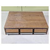 Vtg Cassette Storage Cabinet