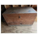 39x24x24 wooden chest
