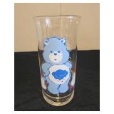 Pizza hut grumpy care bear glass 6" Collectible