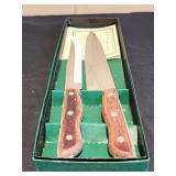 Vintage Maxam Precision Hollow Ground Stainless