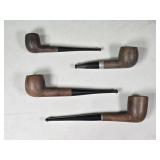 4 Vtg Tobacco Pipes