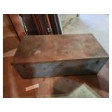 36x13x18 metal foot locker