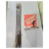 6" Wire Chimney Brush & 6- 38" Extension Poles