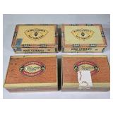 4 Cigar Boxes