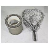Fishing Net & Cricket Box