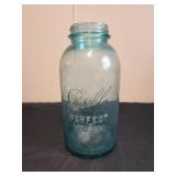 Vintage Blue #1 Ball Perfect Mason Jar-