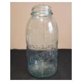 Vtg Lynchburg Standard Mason Half Gallon Mason