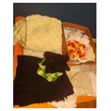 Handmade knitted shawls and more