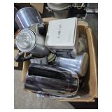 Large Box of Vtg Coffee Makers & More