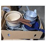 Box of Pots, Pans & Utensils