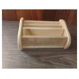 Wood organizer 11.5 x 5.5 x 8