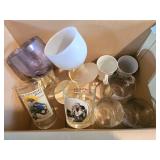 Assorted Goblets & Saturday Night Post Glasses &