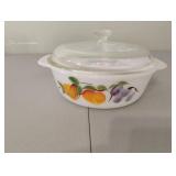 Vintage Anchor Hocking Fire King fruits round