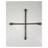 Vintage 4-Way Lug Wrench 16"x 16"