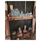 Vintage tins of nails