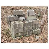 Pile of Cinder Blocks