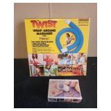 Twist massager, handheld massager