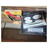 Portable electric burner. Stove top burner covers