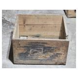 Vintage Wooden Box 15"L 13"W 9"T