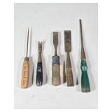 Chisels, Nail Puller & Ice Pick