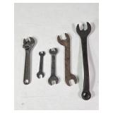 Vintage Wrenches & Adjustable Wrench