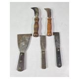 Putty Knives & Hawk Bill Knives