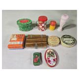 Vintage Salt & Pepper Shakers, Tins & more