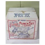 Vintage Anchorglass 27 Pc Punch Set