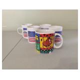 United States and The Lion King mugs