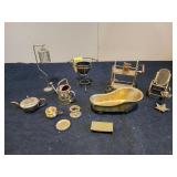 Vintage dollhouse furniture