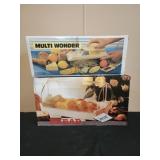 Bread box and slicer