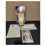 1995 Golden Legends of Baseball 22KT Gold Plated
