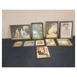 Vintage Small Framed Art Of Anthony van Dykes