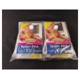 Bobby pins. Brown. 6-80 ct packs Bobby pins. Brown. 6-80 ct packs